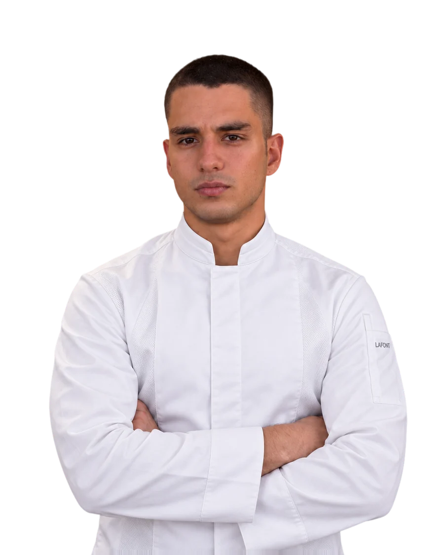 Portrait of Alexis Papadimitriou, private chef